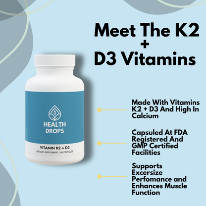 Vitamin K2 + D3 Supplement